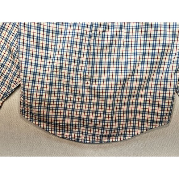 Tommy Hilfiger Men's Button Down Shirt Long Sleeve Size XL Multicolor Windowpane - Picture 12 of 12